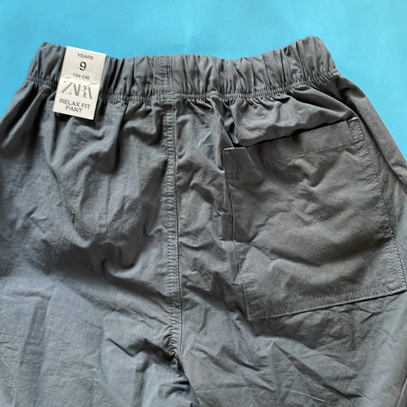 NWT Zara Unisex Children’s Relax Fit Cotton Pants - Picture 4 of 7